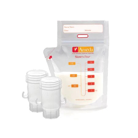 Ameda breast milk storage hot sale bottles