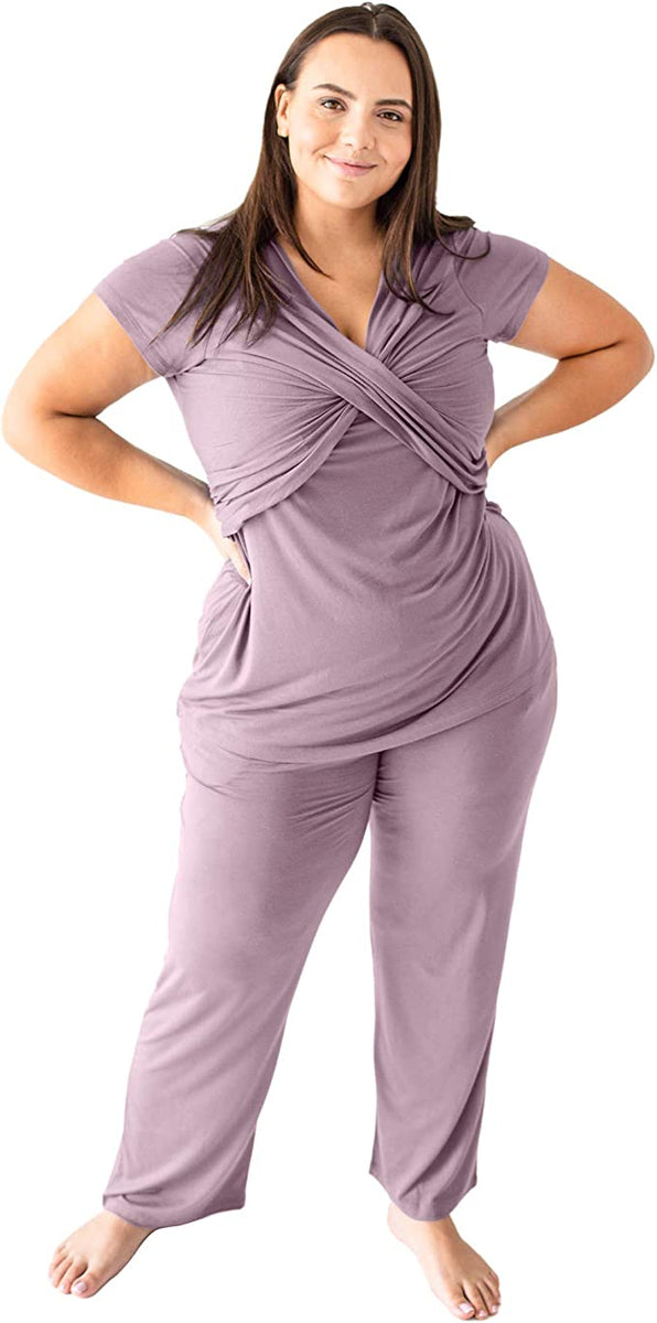 Kindred Bravely Davy Ultra Soft Maternity & Nursing Pajamas Sleepwear Set :  : Clothing, Shoes & Accessories