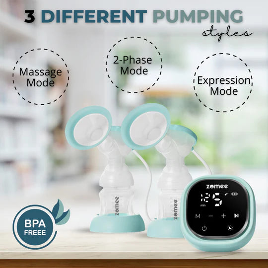 Zomee Z2 Double Electric Breast Pump – Healthy Horizons