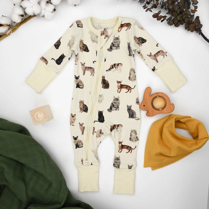 Earthy Organic Cotton 2 Way Zipper Sleeper