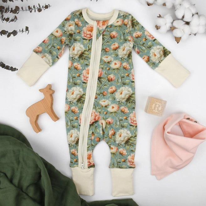 Earthy Organic Cotton 2 Way Zipper Sleeper