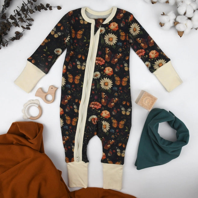 Earthy Organic Cotton 2 Way Zipper Sleeper