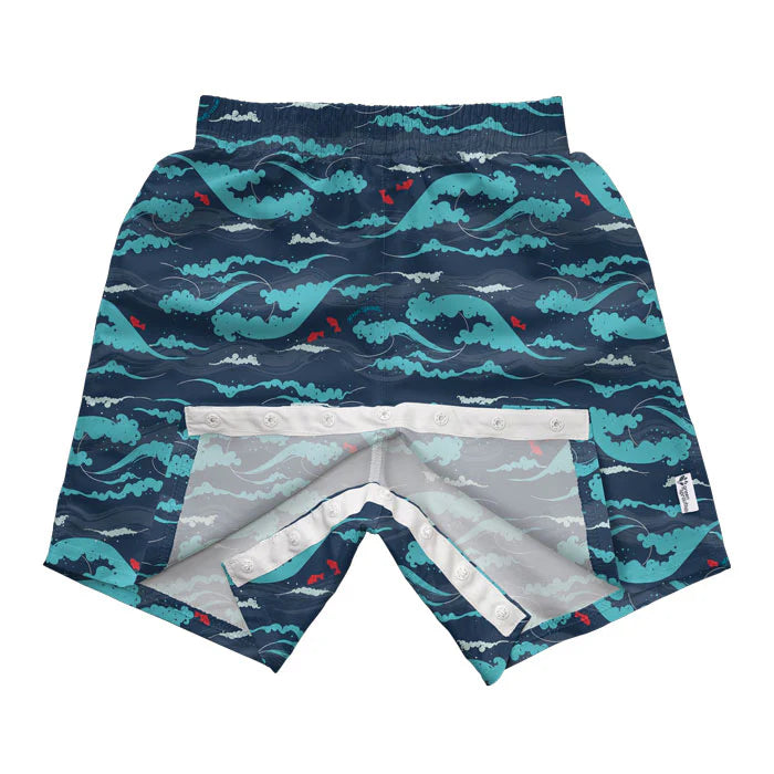 Green Sprouts Swim Trunks