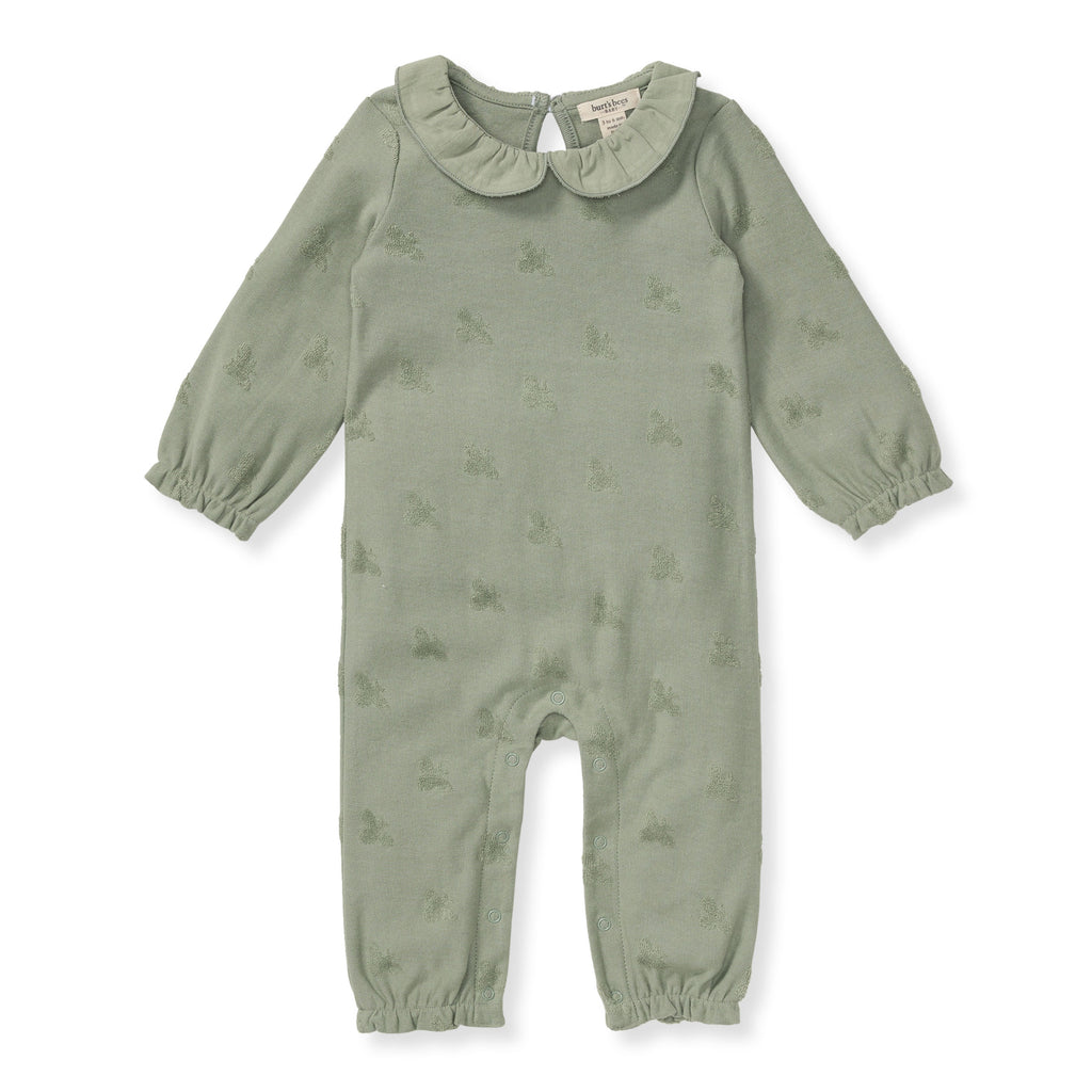 Burt's Bees Baby Raised Terry Bee Jumpsuit