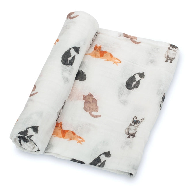 LollyBanks Muslin Swaddle Blankets