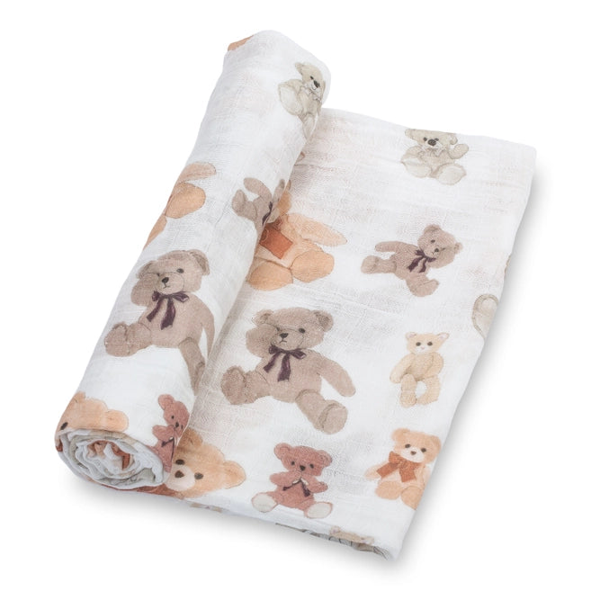 LollyBanks Muslin Swaddle Blankets