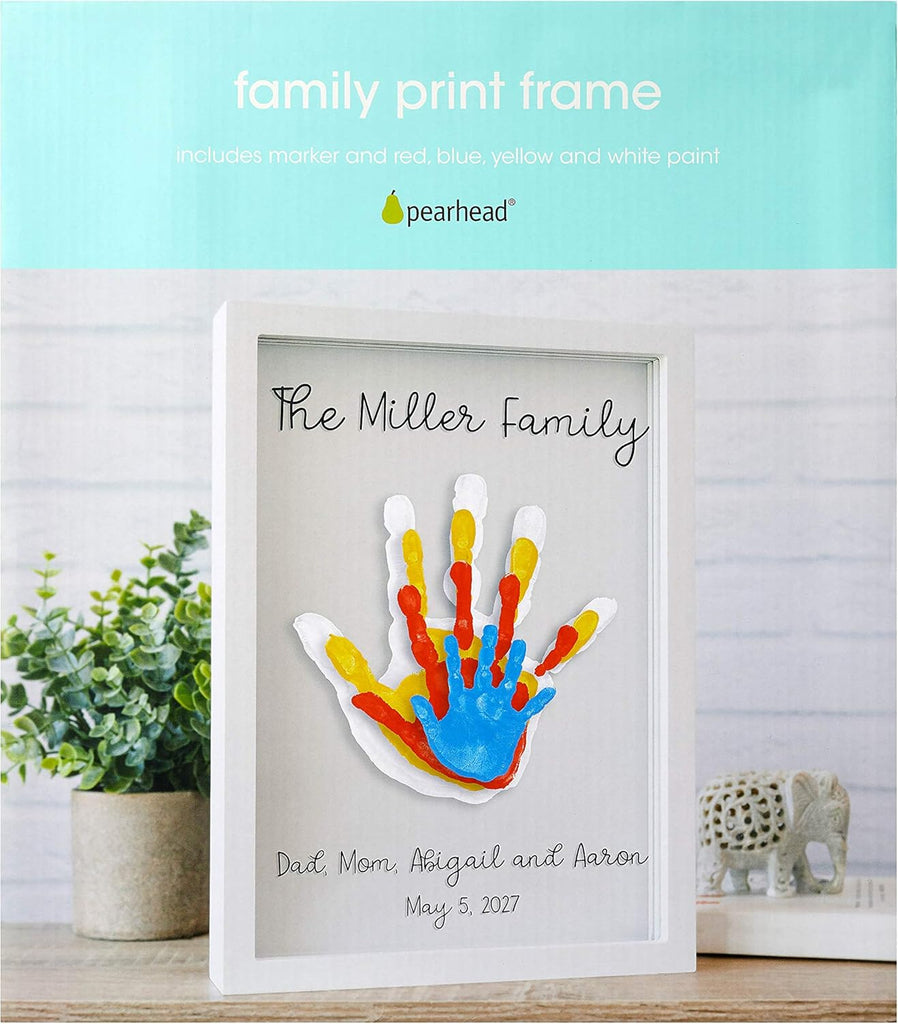 Pearhead Floating Family Handprint Frame