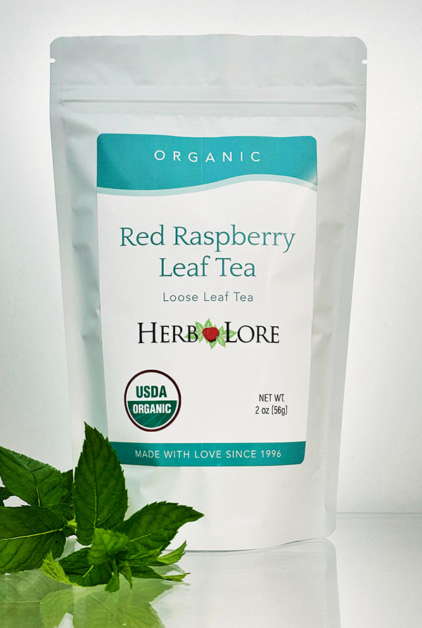 Herblore Red Raspberry Leaf Tea - Certified Organic