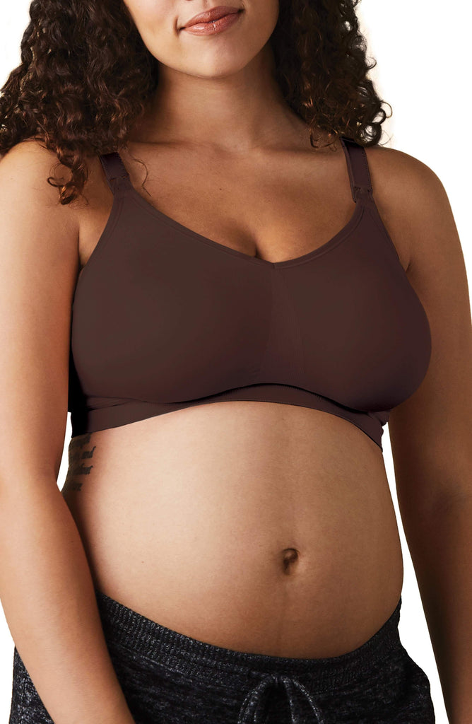 Bravado Designs Body Silk Seamless Maternity & Nursing Bra - Black,  Maternity & Nursing Bra, Small