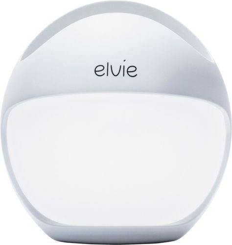 Elvie Stride Plus - Hands Free Double Electric Breast Pump and Tote - White