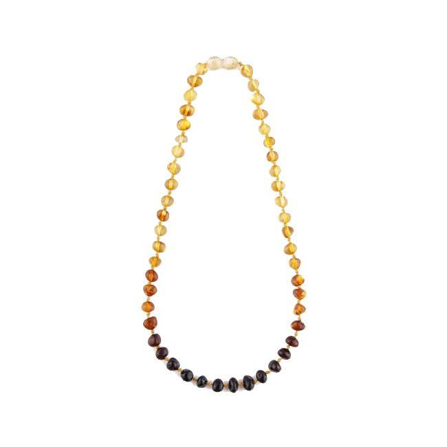 Amber monkey teething on sale necklace